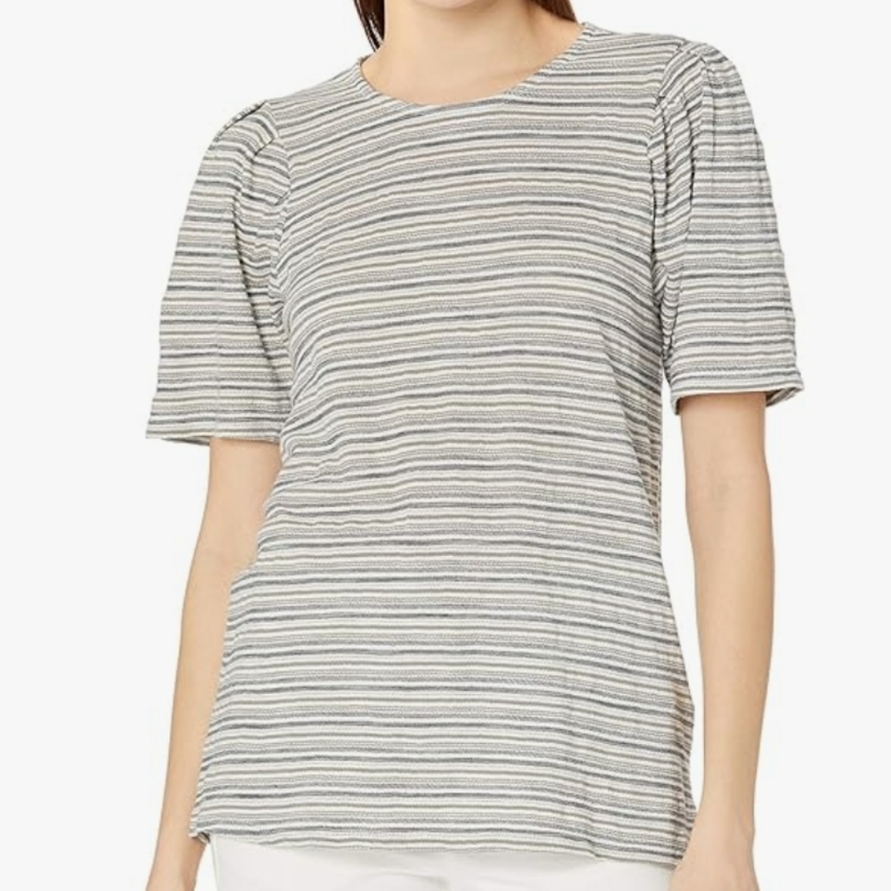 Lucky Brand Puff Sleeve Top